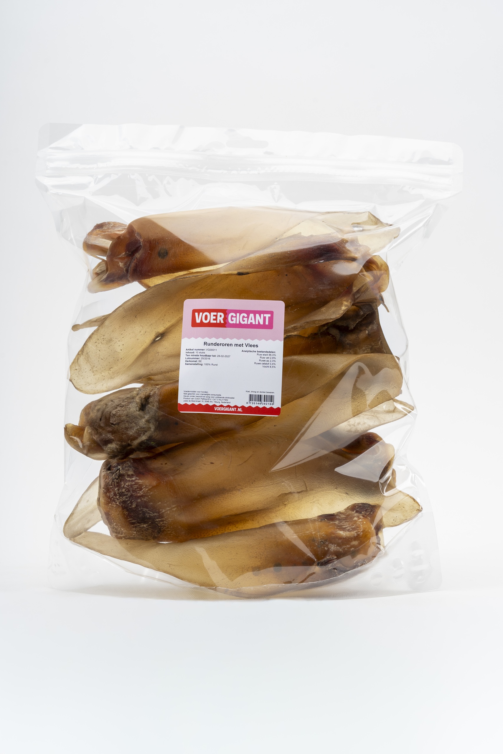 Hondensnack - Buffeloor - 100 stuks