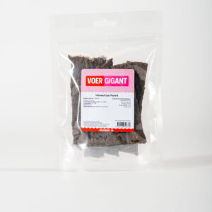 Hondensnack - Vleesstrips - Paard - 100 gram