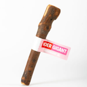 Voergigant - hondensnack - Olijfhout - M