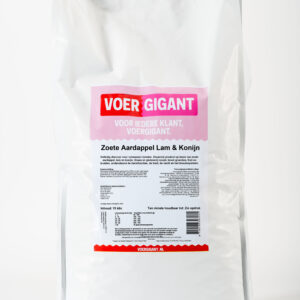 Zoete Aardappel Lam & Konijn Graanvrij 15 kilo
