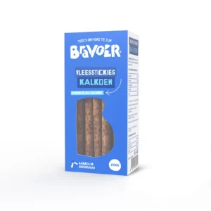 Vleesstickies Kalkoen 200 gram