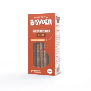 Vleesstickies Hert 200 gram